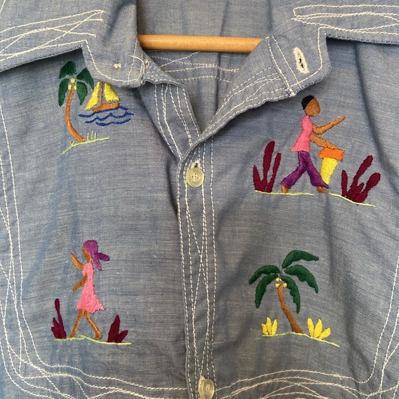 Vintage Artisan embroidered tunic - Picture 4 of 4